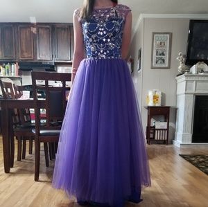 Royal blue/Purple Dress